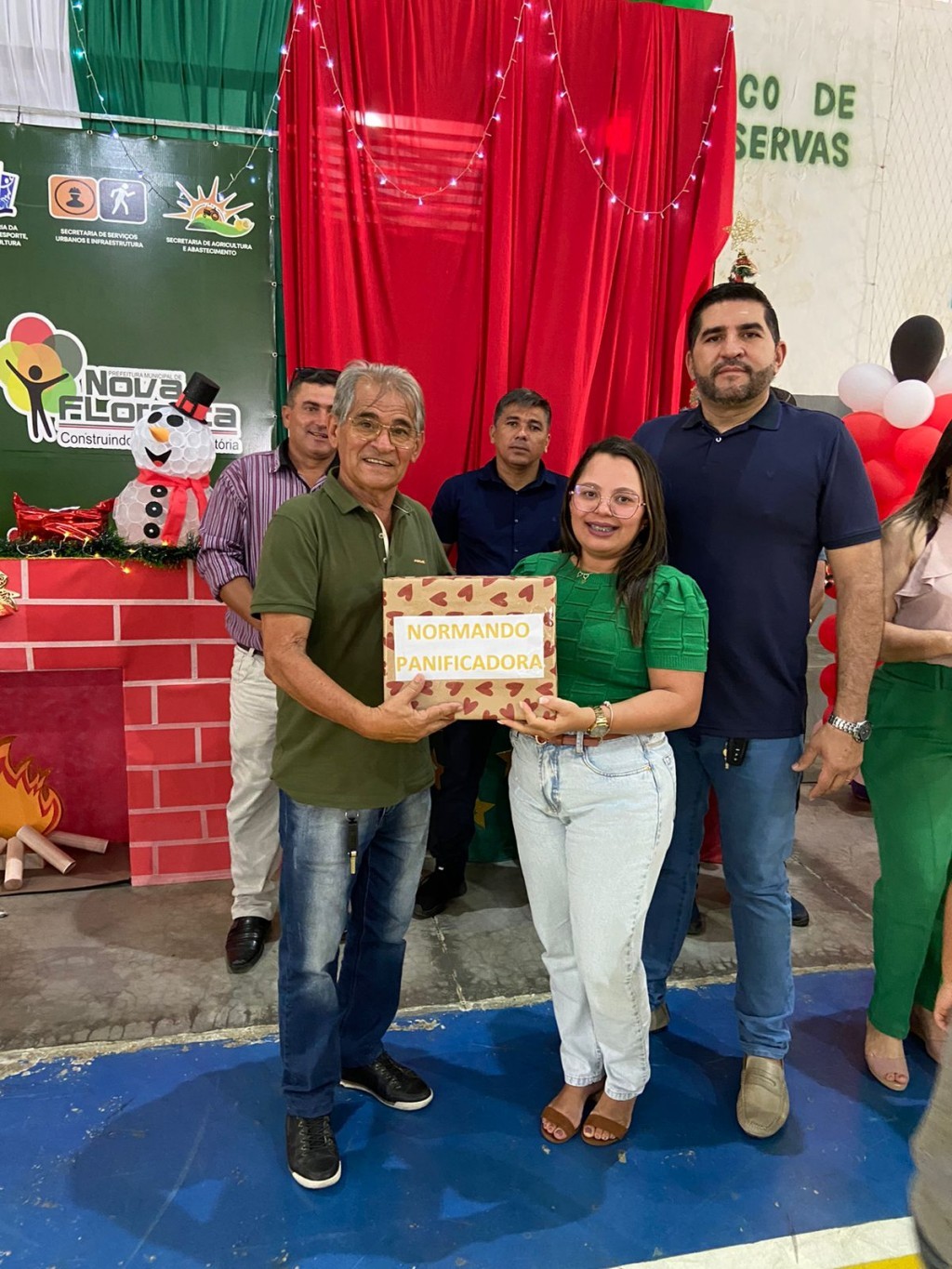 Prefeitura de Nova Floresta realiza café da manhã da confraternização dos servidores.