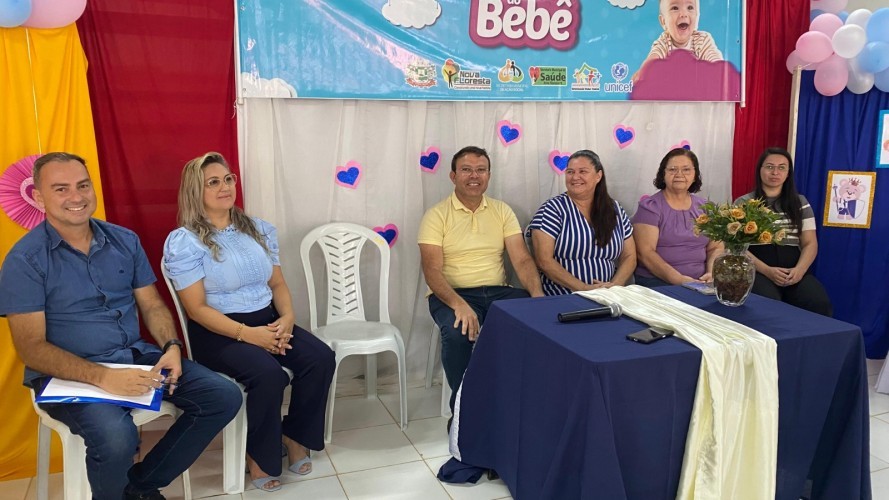 Continuação Semana do Bebê — Palestra com as mães atípicas e entrega de kit enxoval para as gestantes