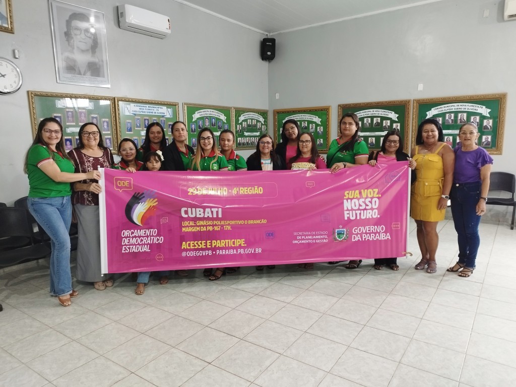 Nova Floresta realiza Plenária Municipal do ODE