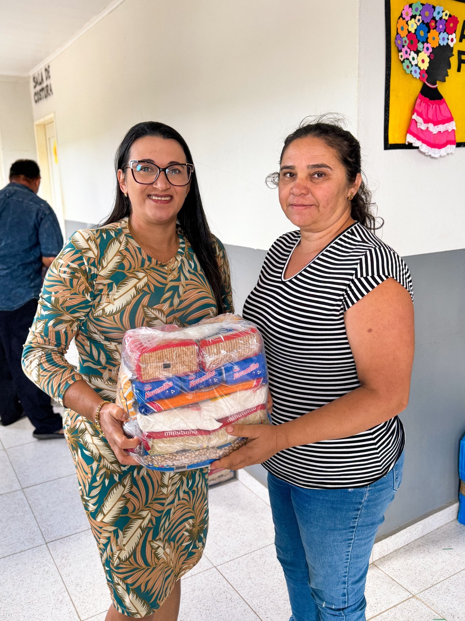 Prefeitura de Nova Floresta realiza entrega de cestas básicas para famílias em vulnerabilidade social