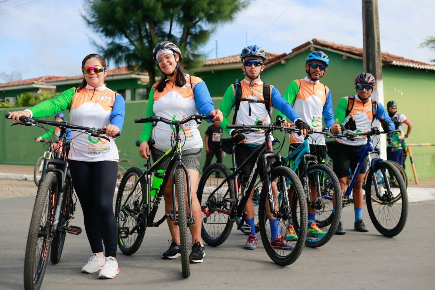 Eco Pedal reúne ciclistas de toda a região durante as festividades de 66 anos de Nova Floresta
