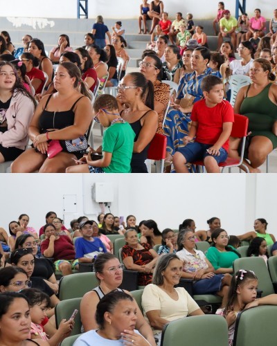 Secretário de Educação participa de reunião de pais e mestres e dá as boas-vindas à equipe escolar