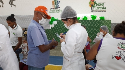 Prefeitura de Nova Floresta realiza HiperDia da terceira idade