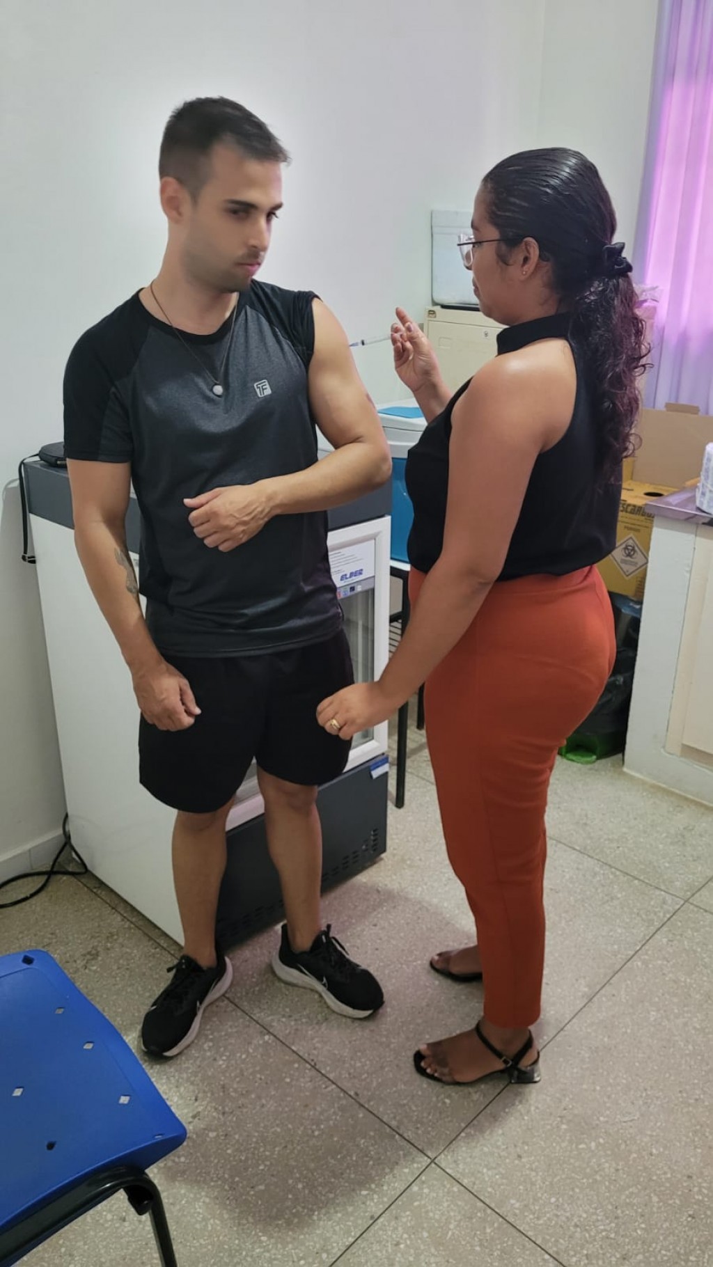 Prefeitura de Nova Floresta, juntamente com a Secretária de Saúde realiza Dia D de Vacinação contra Influenza