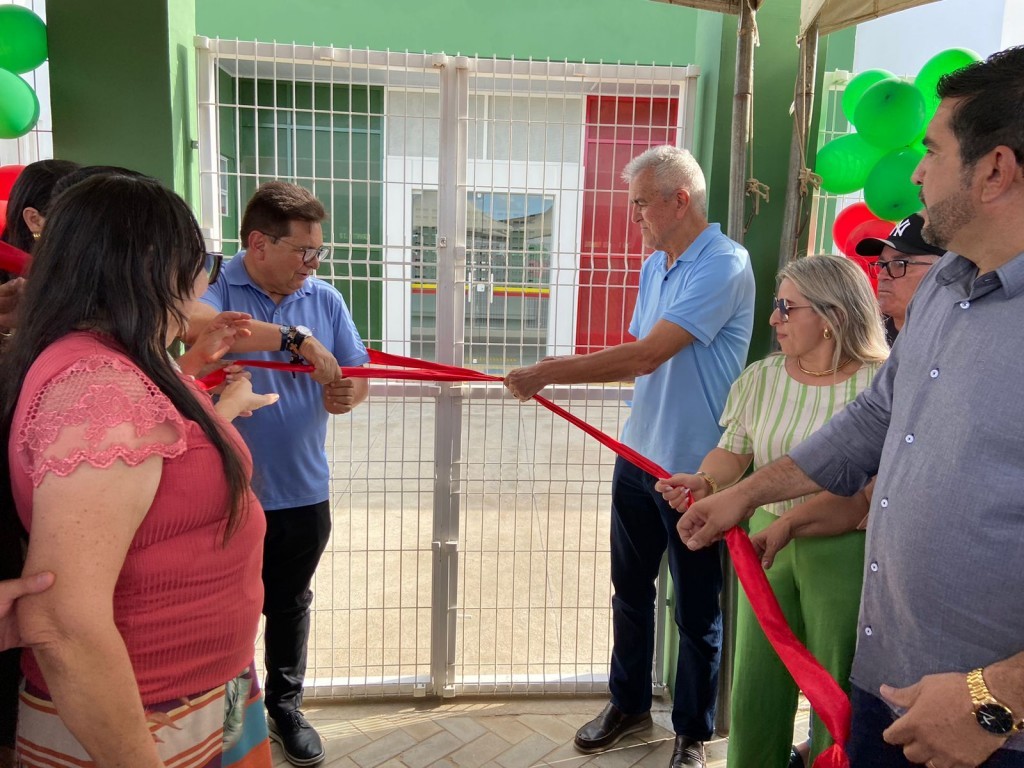 Prefeitura de Nova Floresta realiza entrega da nova instalação da Creche Jerusa Dantas