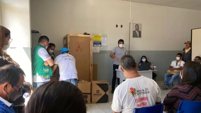Prefeitura de Nova Floresta realiza entrega de EPI's para agentes da atenção básica