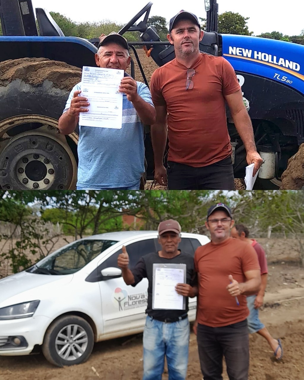 Prefeitura de Nova Floresta reforça apoio ao produtor rural