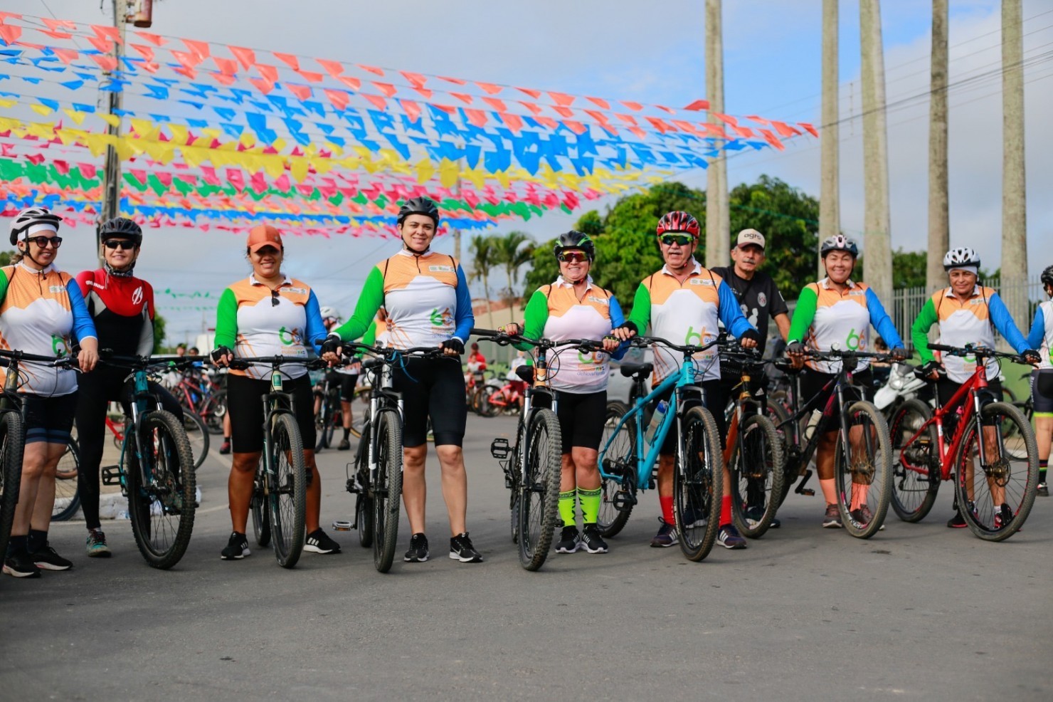 Eco Pedal reúne ciclistas de toda a região durante as festividades de 66 anos de Nova Floresta