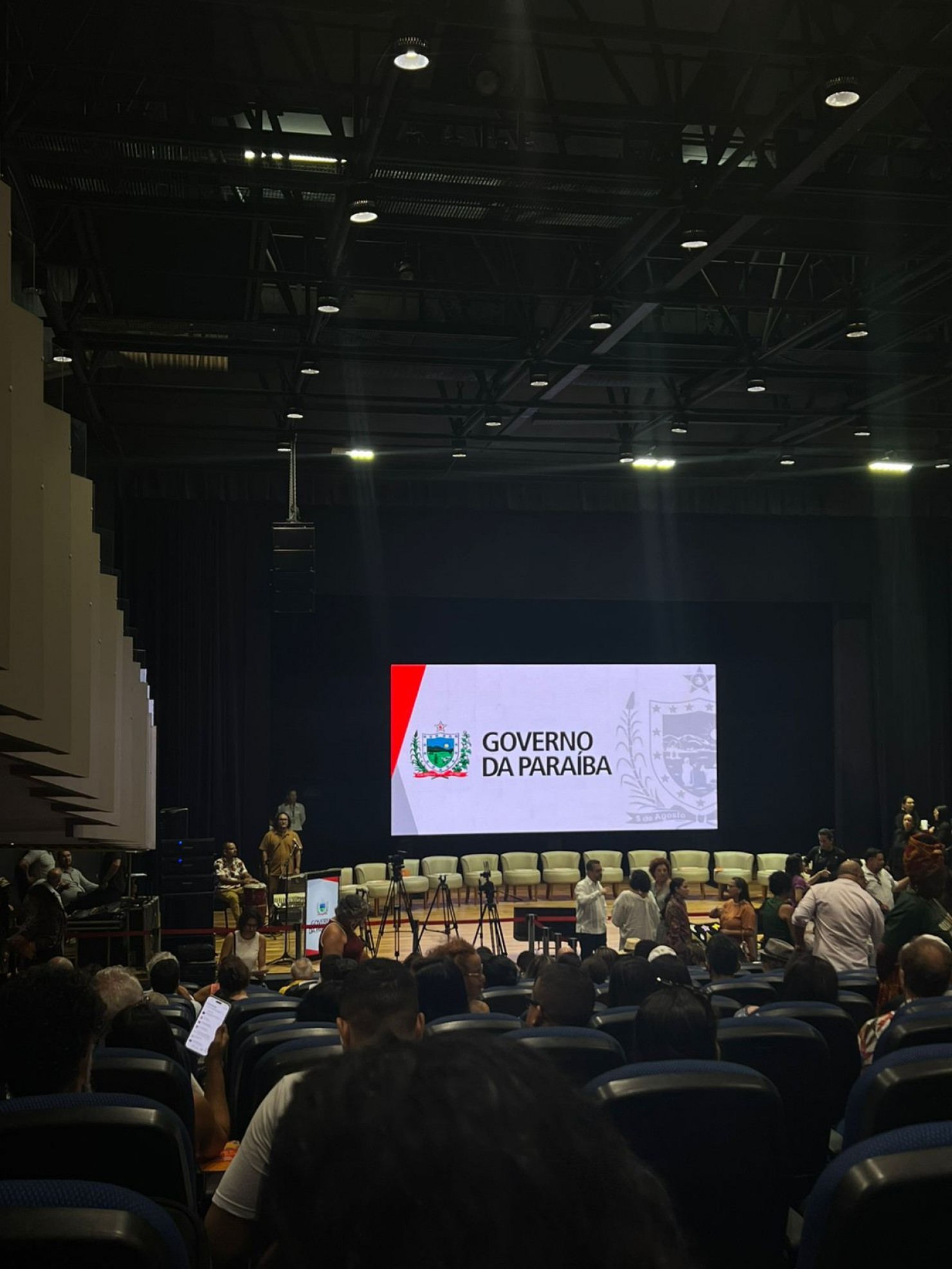 Gestores de Nova Floresta participam de cerimônia de anúncio de parcerias na área da Cultura