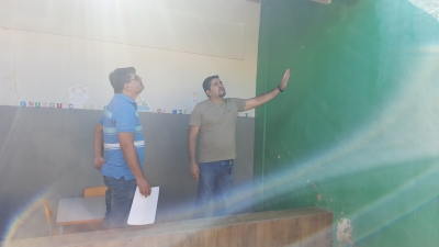 Prefeito Jarson acompanha início das obras de reforma e ampliação da Escola Professora Julieta de Lima e Costa