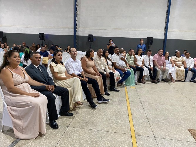 Prefeitura Municipal de Nova Floresta realiza 3• edição do Casamento Social e Comunitário 2024.