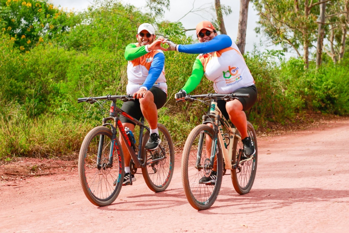 Eco Pedal reúne ciclistas de toda a região durante as festividades de 66 anos de Nova Floresta