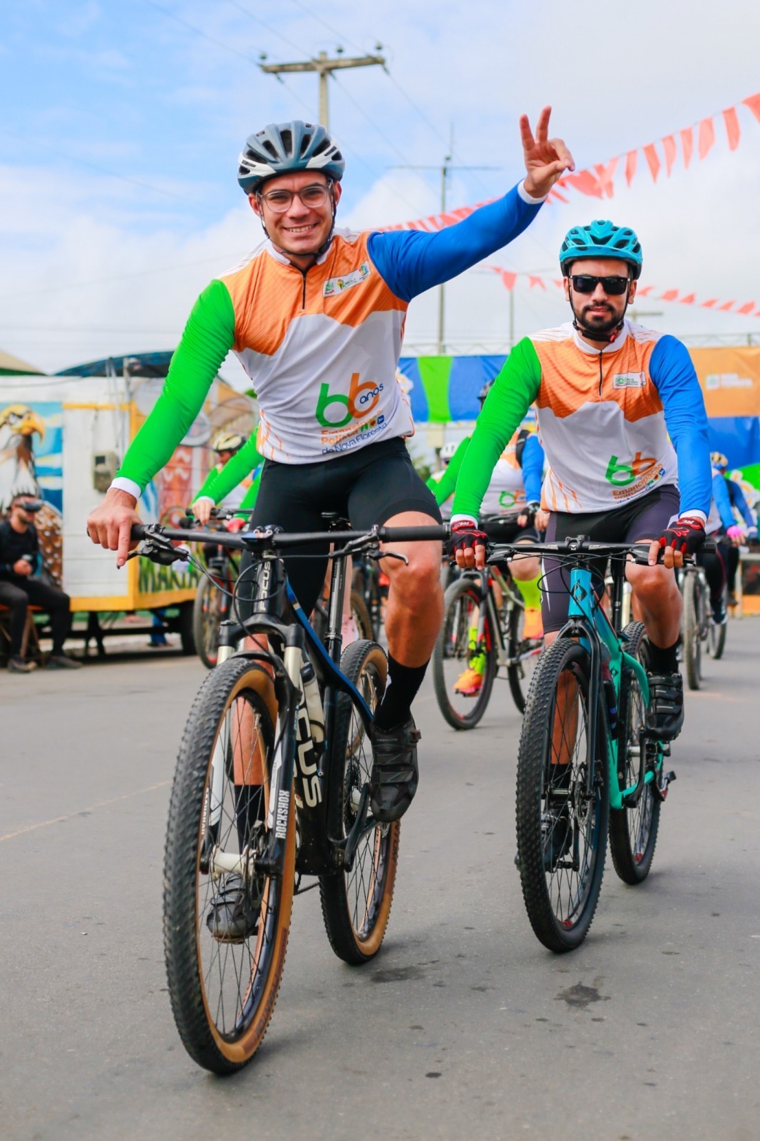 Eco Pedal reúne ciclistas de toda a região durante as festividades de 66 anos de Nova Floresta