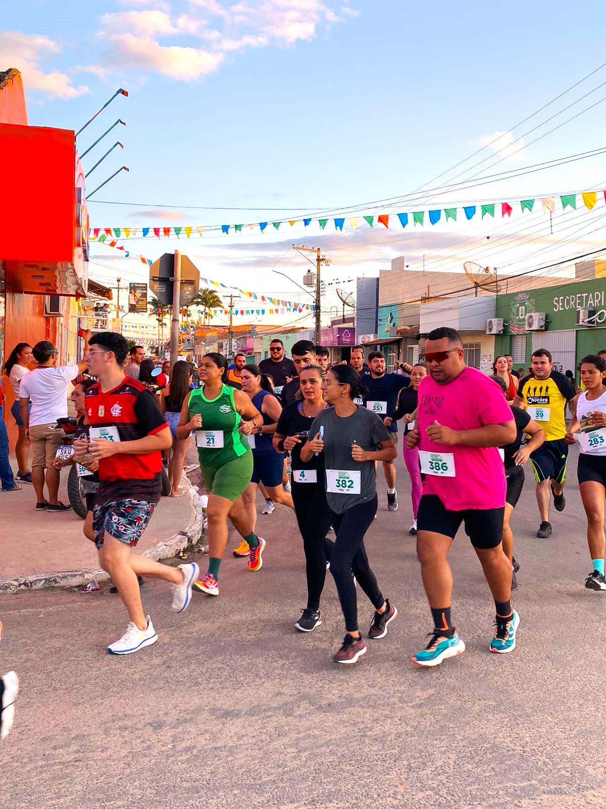 Prefeitura Municipal de Nova Floresta realiza Corrida de Rua de Emancipação