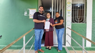 Prefeitura de Nova Floresta realiza entrega de equipamentos mobiliários nas escolas da rede municipal de ensino