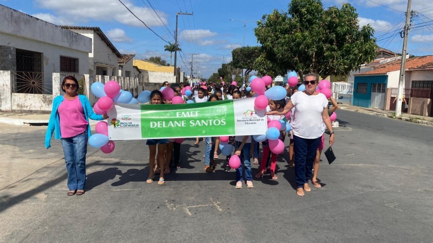 Prefeitura Municipal de Nova Floresta realiza Caminhada do Bebê