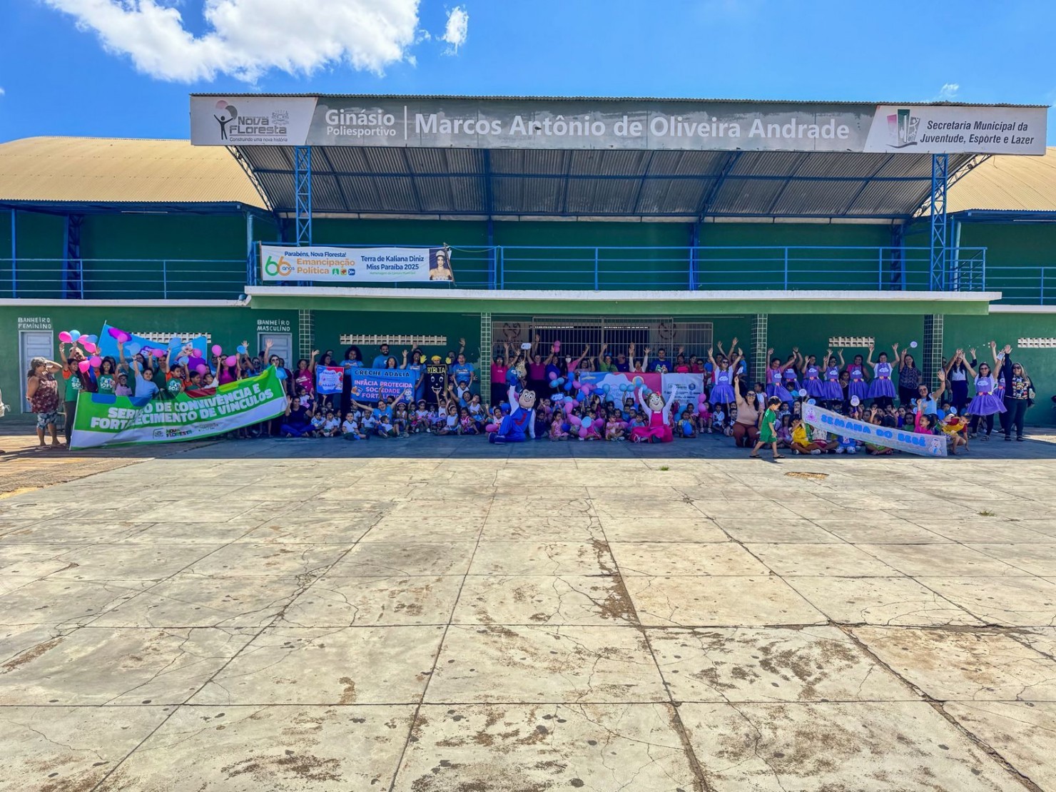 2º Dia da Semana do Bebê: Caminhada celebra a primeira infância em Nova Floresta
