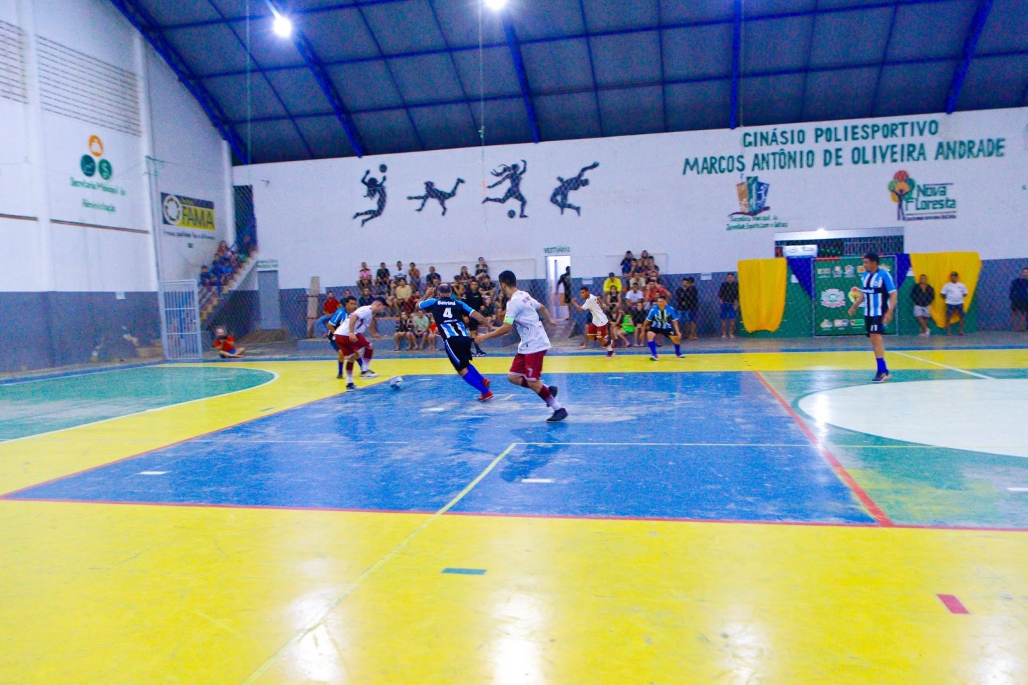 Abertura do Campeonato Municipal de Futsal 2026 reúne atletas e torcedores em Nova Floresta