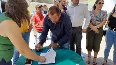 Prefeitura de Nova Floresta realiza solenidade de assinaturas de ordens de serviço e entregas de investimentos