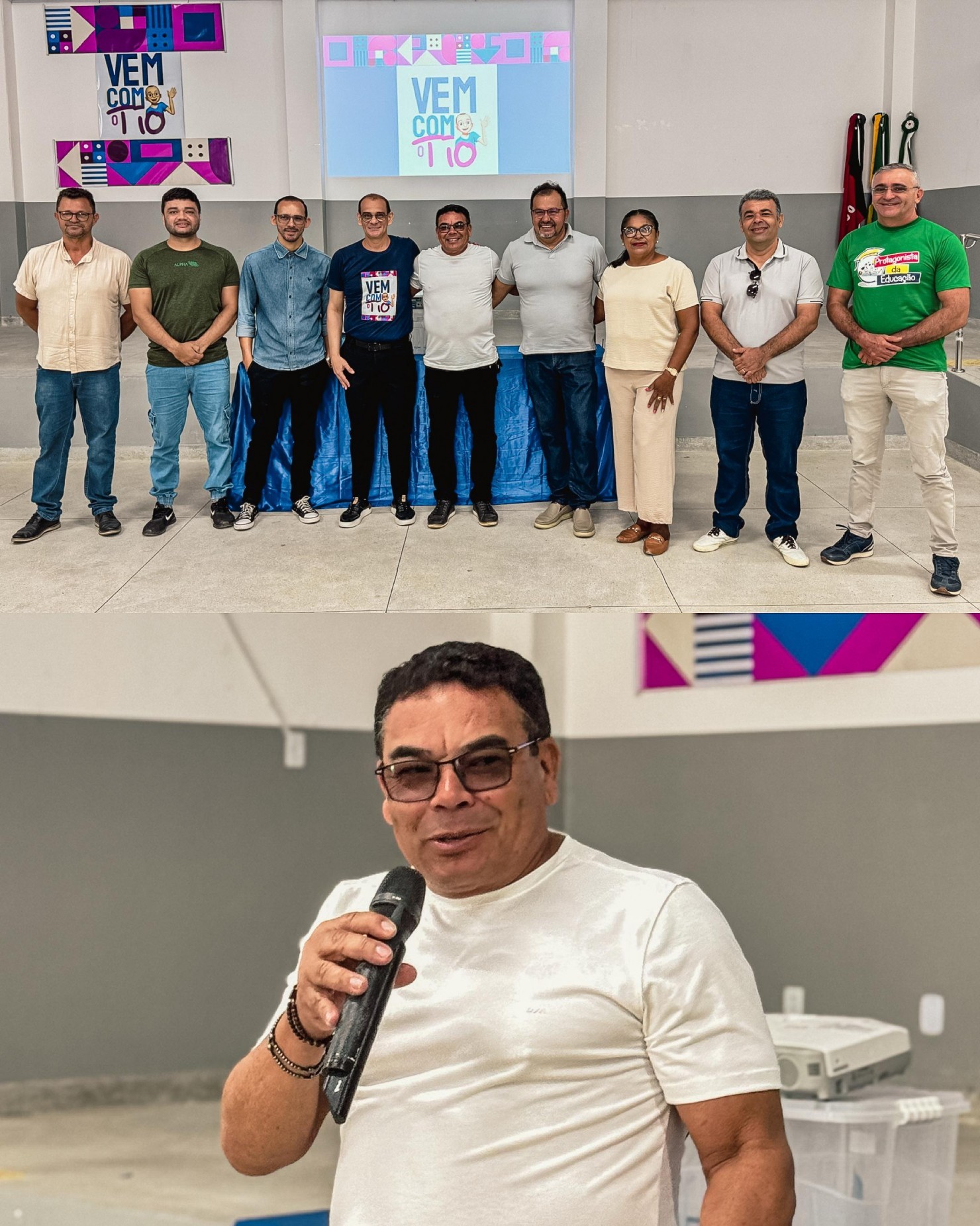 Evento 'Vem com o Tio' promove autoconhecimento e protagonismo juvenil para alunos do 9º ano