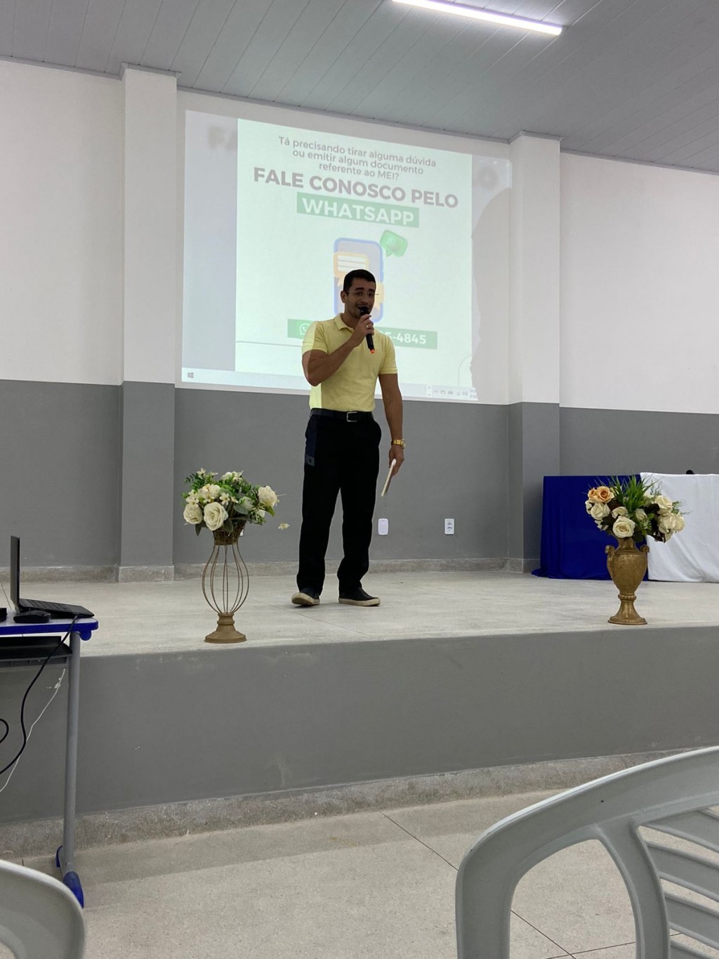 Prefeitura de Nova Floresta Realiza Palestra sobre a Atuação do microcrédito do Banco do Nordeste