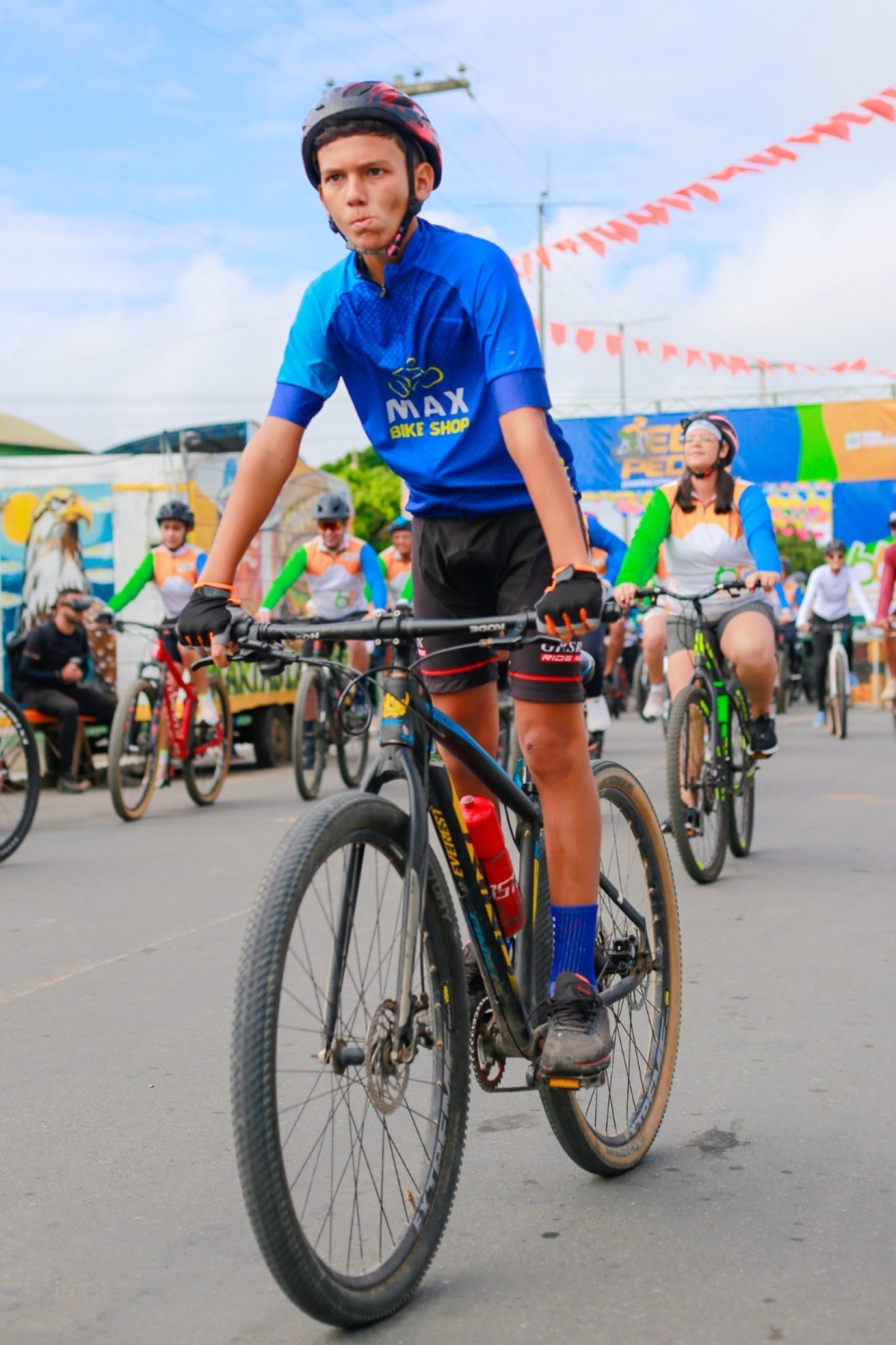 Eco Pedal reúne ciclistas de toda a região durante as festividades de 66 anos de Nova Floresta