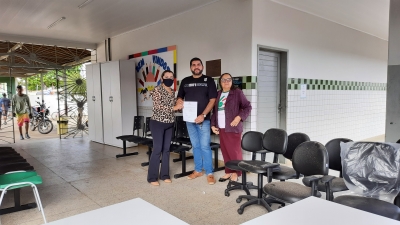 Prefeitura de Nova Floresta realiza entrega de equipamentos mobiliários nas escolas da rede municipal de ensino