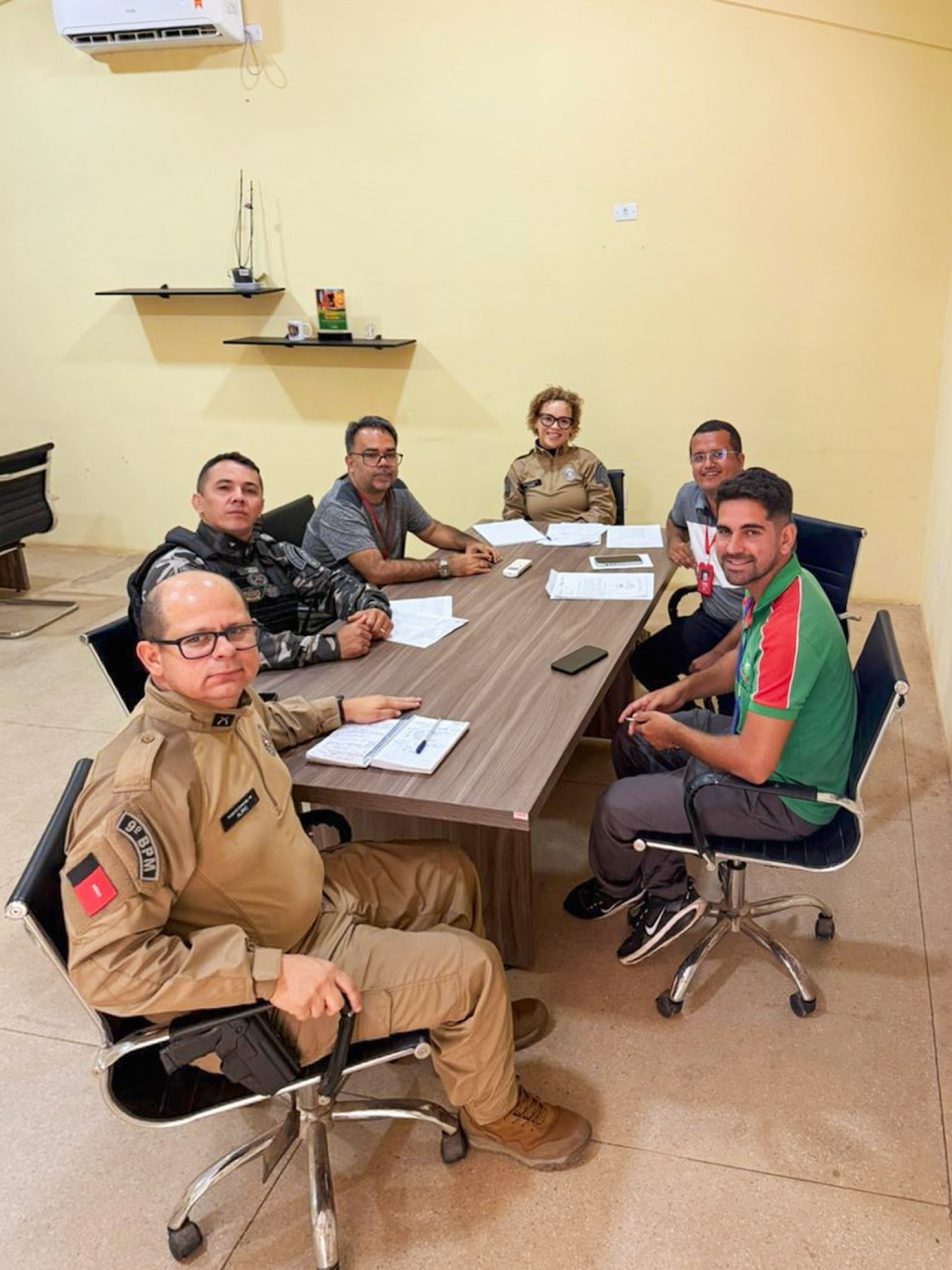 Prefeitura de Nova Floresta realiza reunião para alinhamento da segurança da programação da Emancipação Política