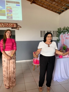 SECRETARIA DE ASSISTENCIAL SOCIAL REALIZA CHÁ DAS MULHERES, EM ALUSÃO AO OUTUBRO ROSA