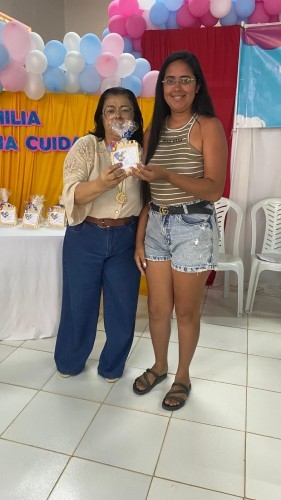 Continuação Semana do Bebê — Palestra com as mães atípicas e entrega de kit enxoval para as gestantes