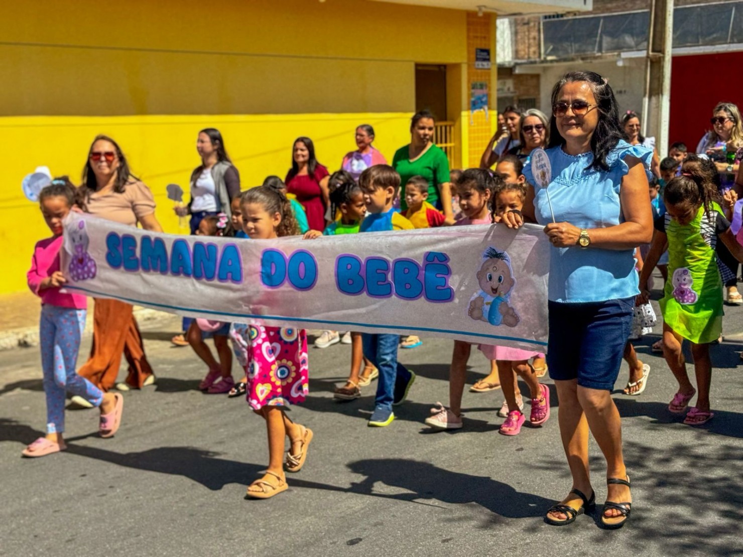 2º Dia da Semana do Bebê: Caminhada celebra a primeira infância em Nova Floresta