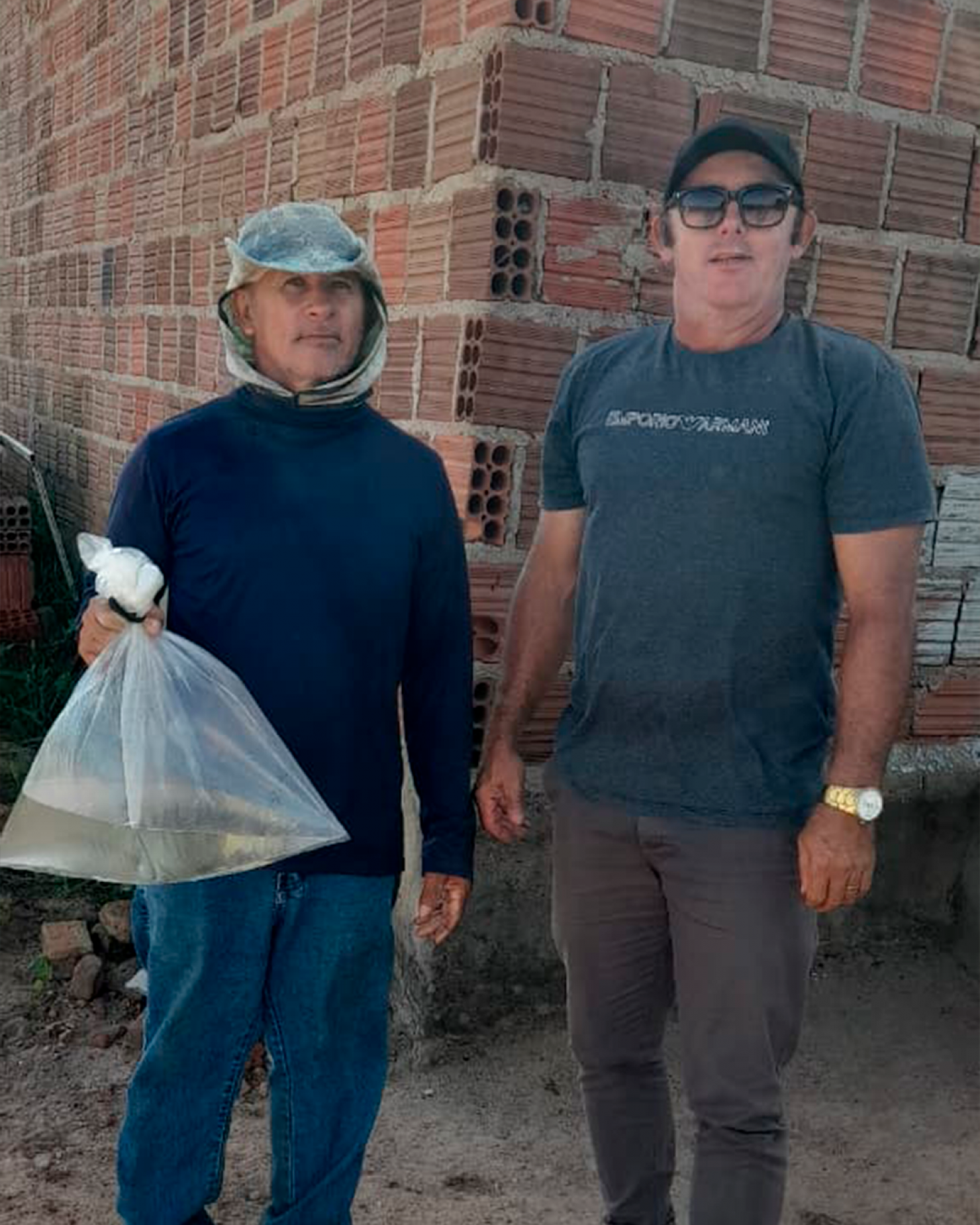 Secretaria de Agricultura de Nova Floresta realiza entrega de 10 mil alevinos a produtores do município