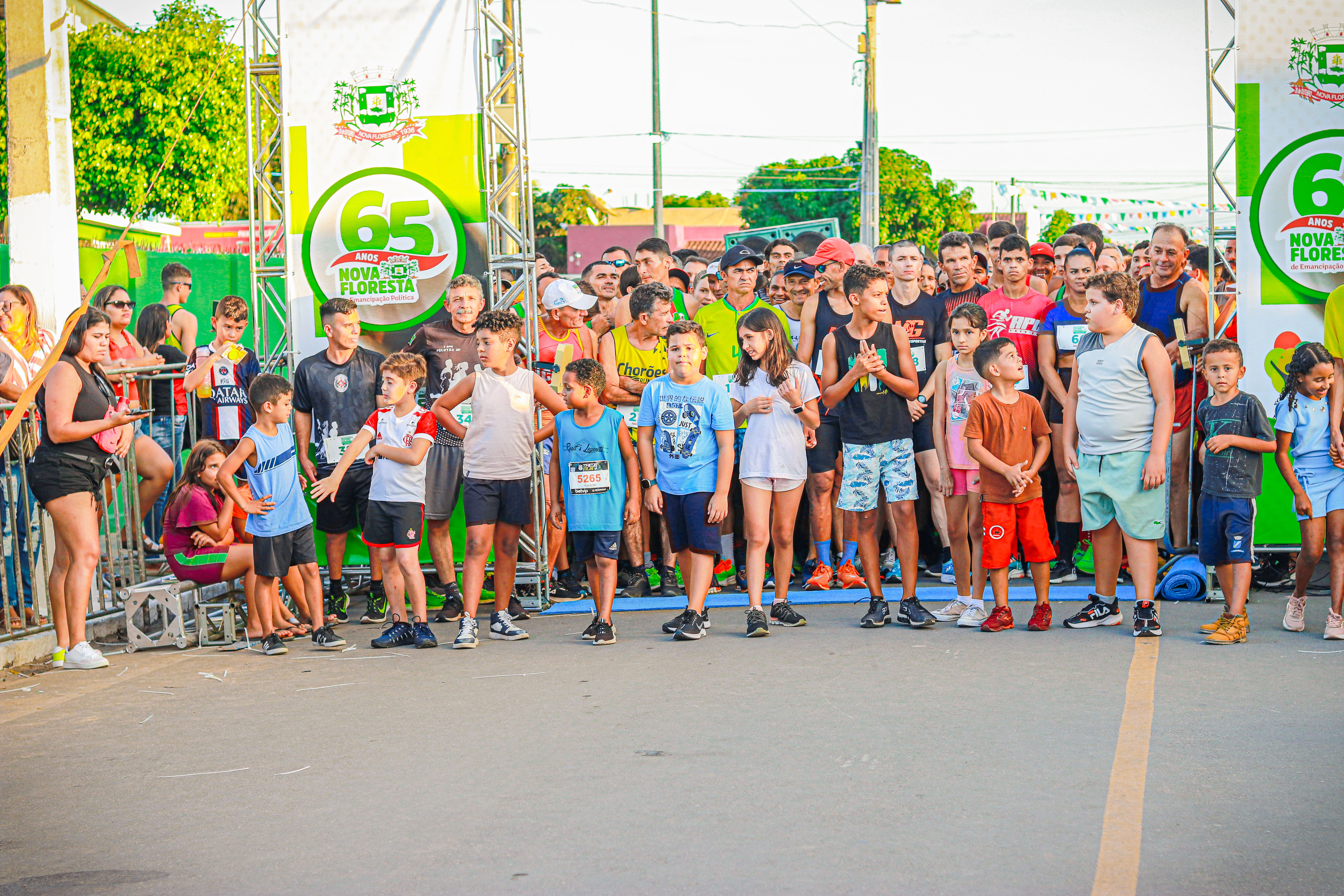 Prefeitura Municipal de Nova Floresta realiza Corrida de Rua de Emancipação