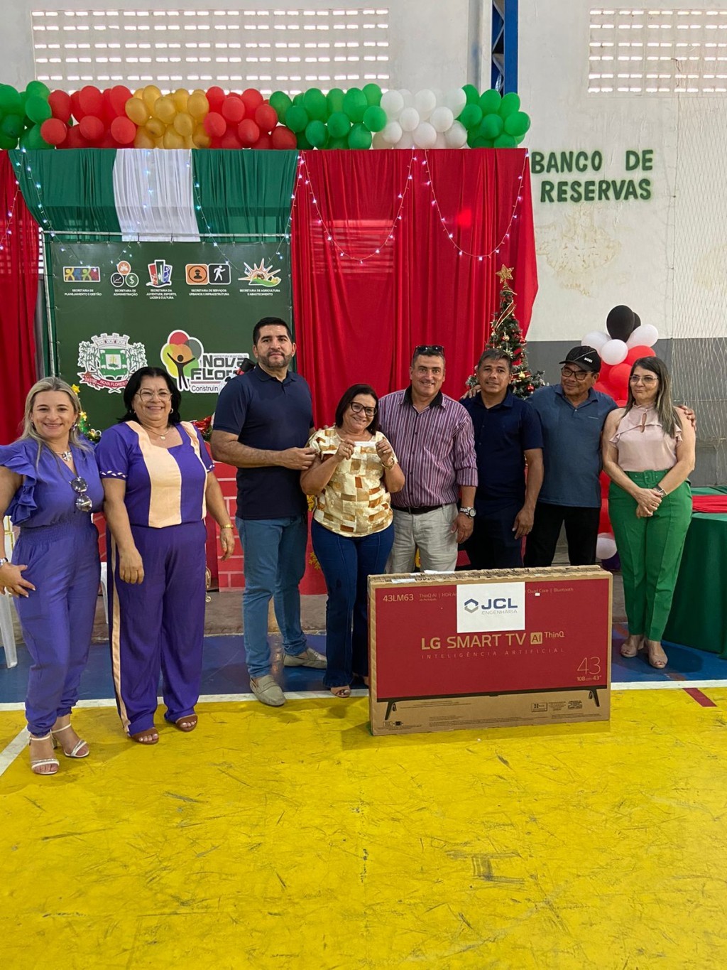 Prefeitura de Nova Floresta realiza café da manhã da confraternização dos servidores.