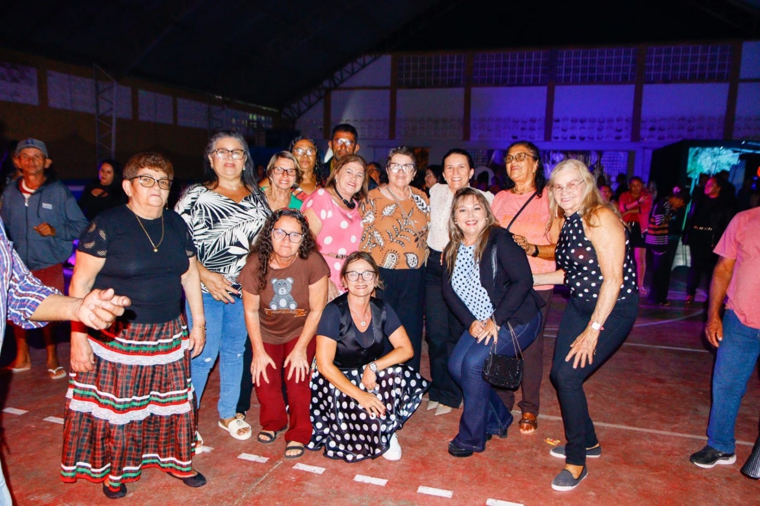 Grupo de idosos de Nova Floresta participa de baile em Sossego