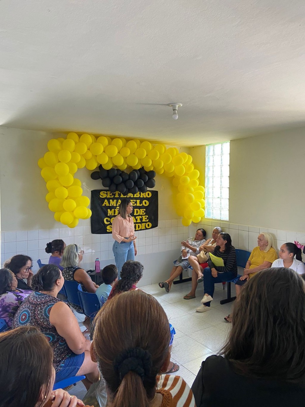 Prefeitura de Nova Floresta realiza durante o mês de Setembro, palestra nos PSF's direcionadas ao Setembro Amarelo.