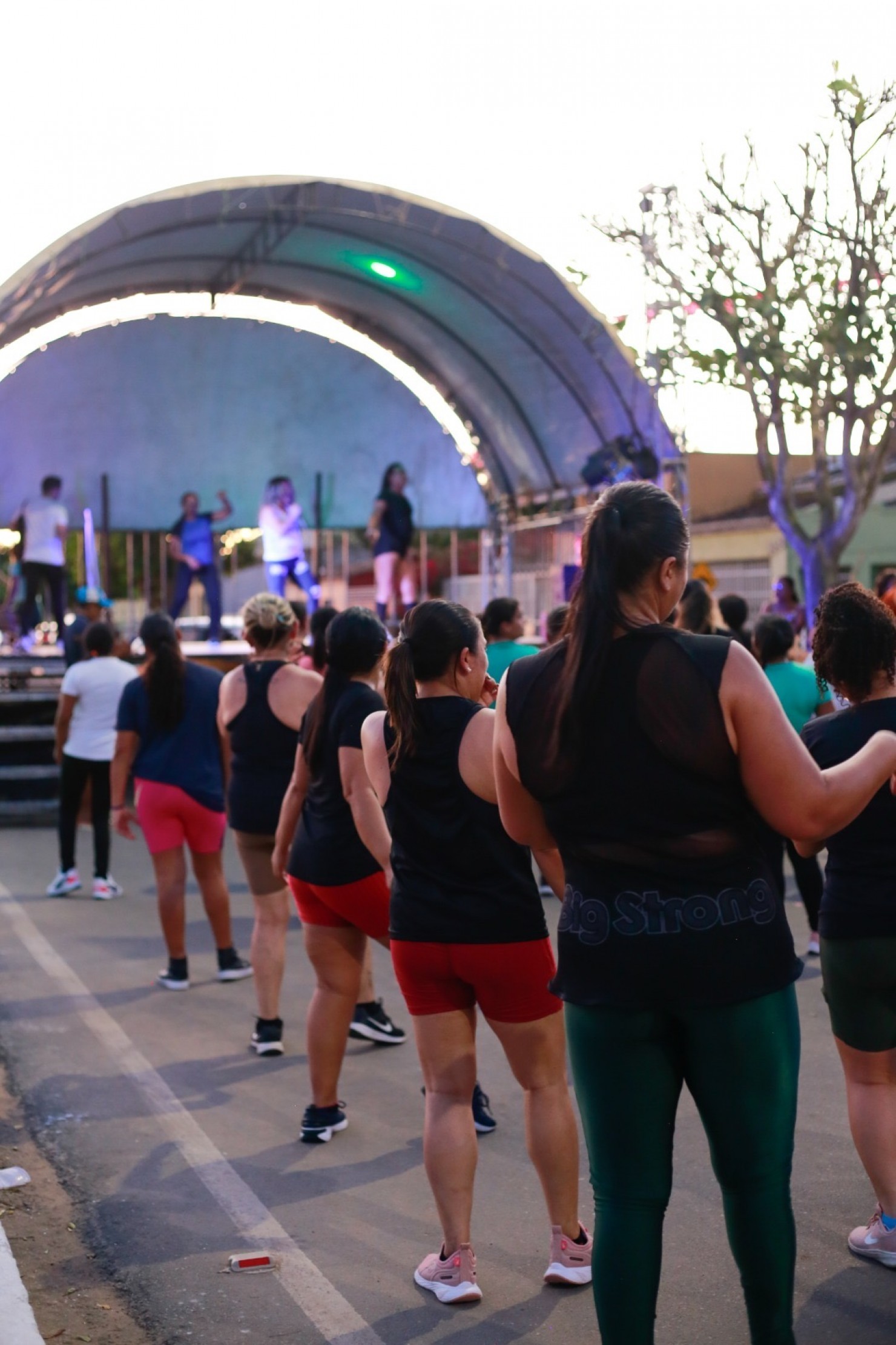 Aulão de Zumba anima a programação dos 66 anos de Nova Floresta