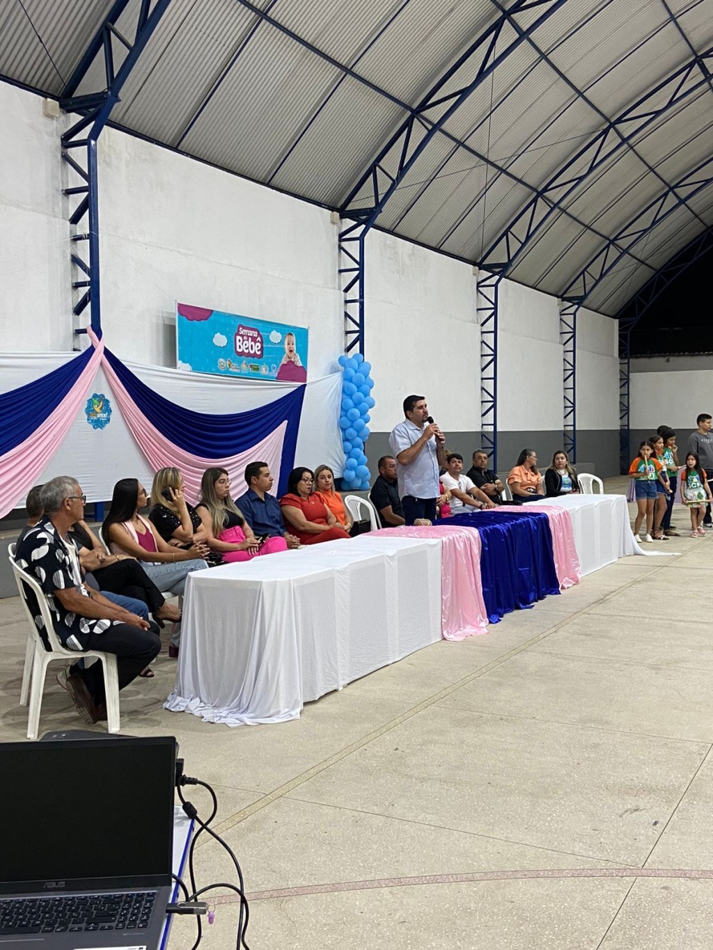 Prefeitura de Nova Floresta realiza abertura da Semana do Bebê.