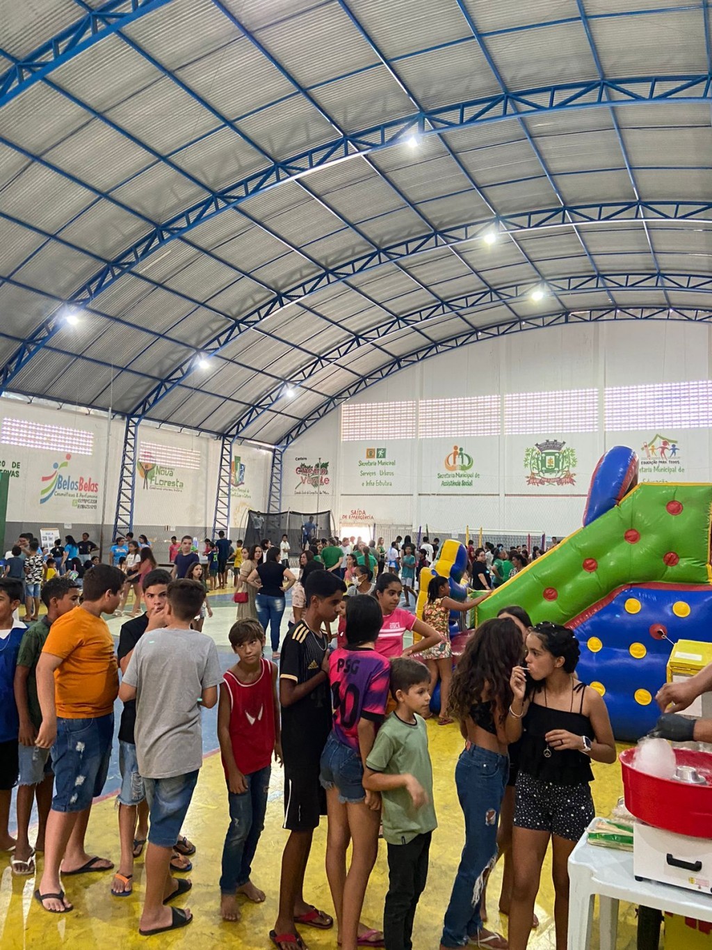 Prefeitura de Nova Floresta promove Dia das Crianças.