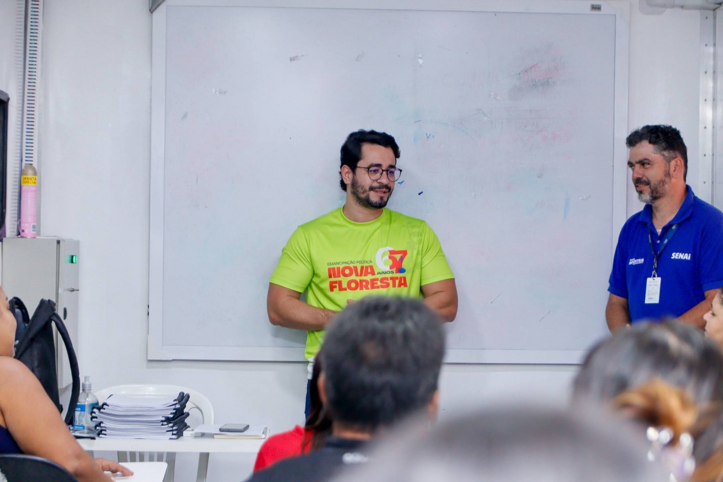 Estudantes da EJA iniciam curso de Confeitaria por meio de parceria entre Prefeitura de Nova Floresta e SENAI
