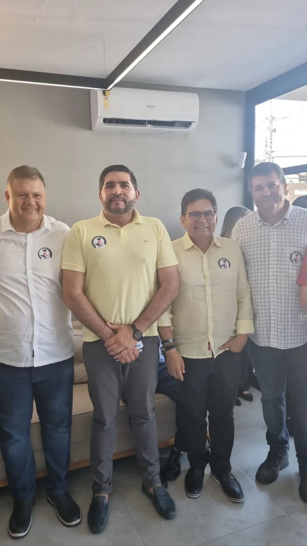 O Prefeito Jarson Santos participou da eleição da Federação das Associações dos Municípios da Paraíba (FAMUP)