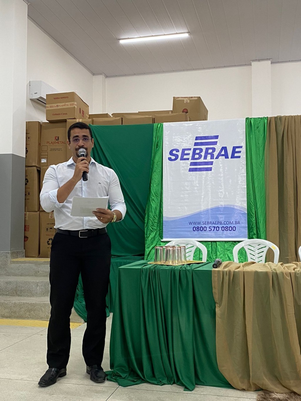 Sala do Empreendedor promoveu nessa segunda (29), o evento em comemoração ao Dia Municipal do Empreendedor