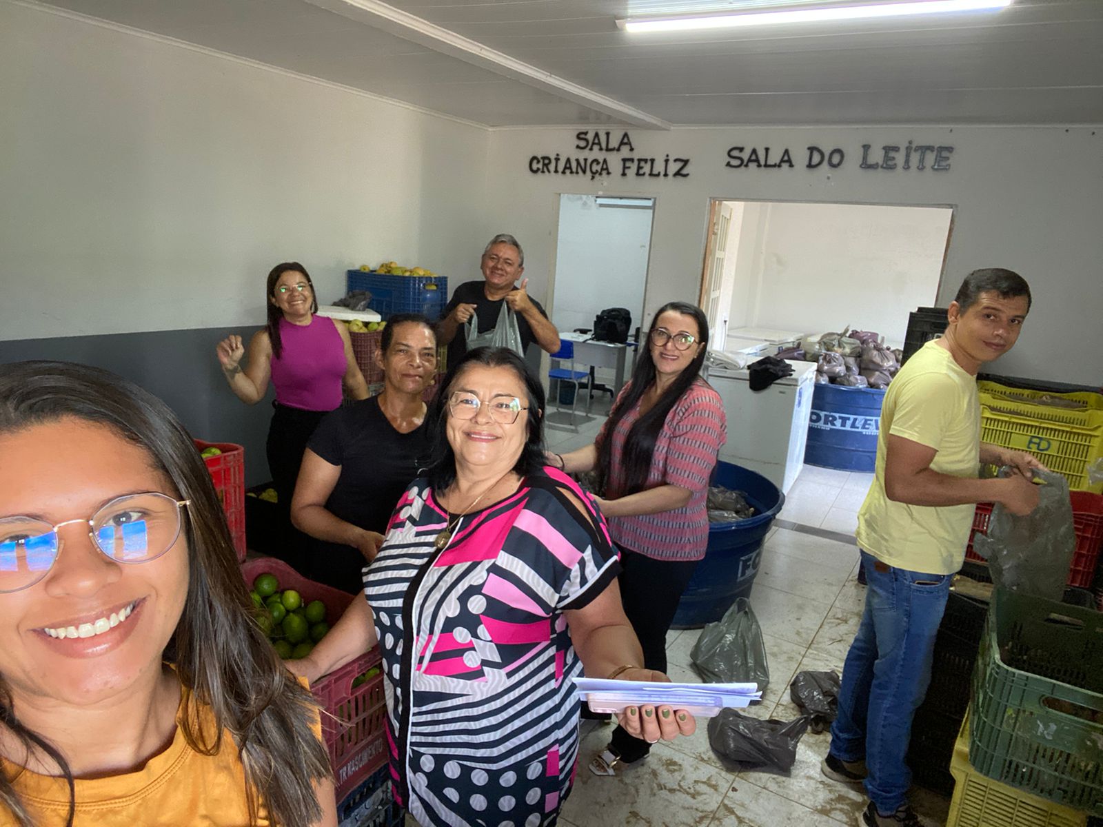 Secretaria de Assistência Social promove mais uma entrega de Alimentos através do PAA