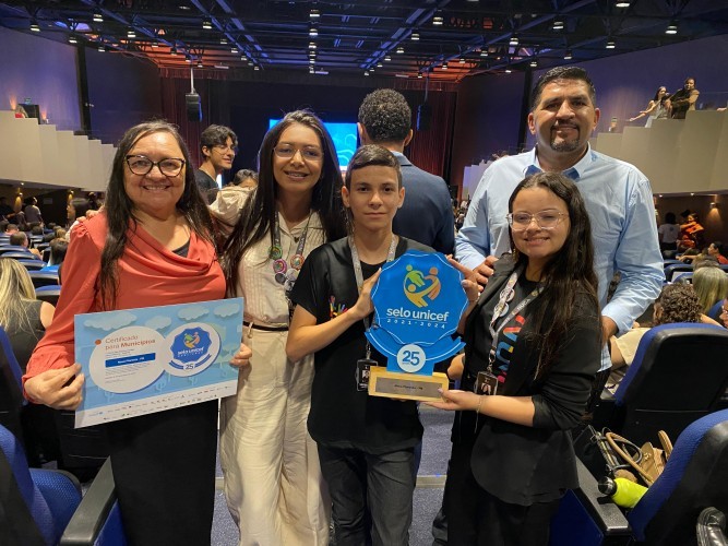 Prefeitura Municipal de Nova Floresta recebe Selo UNICEF 2020-2024