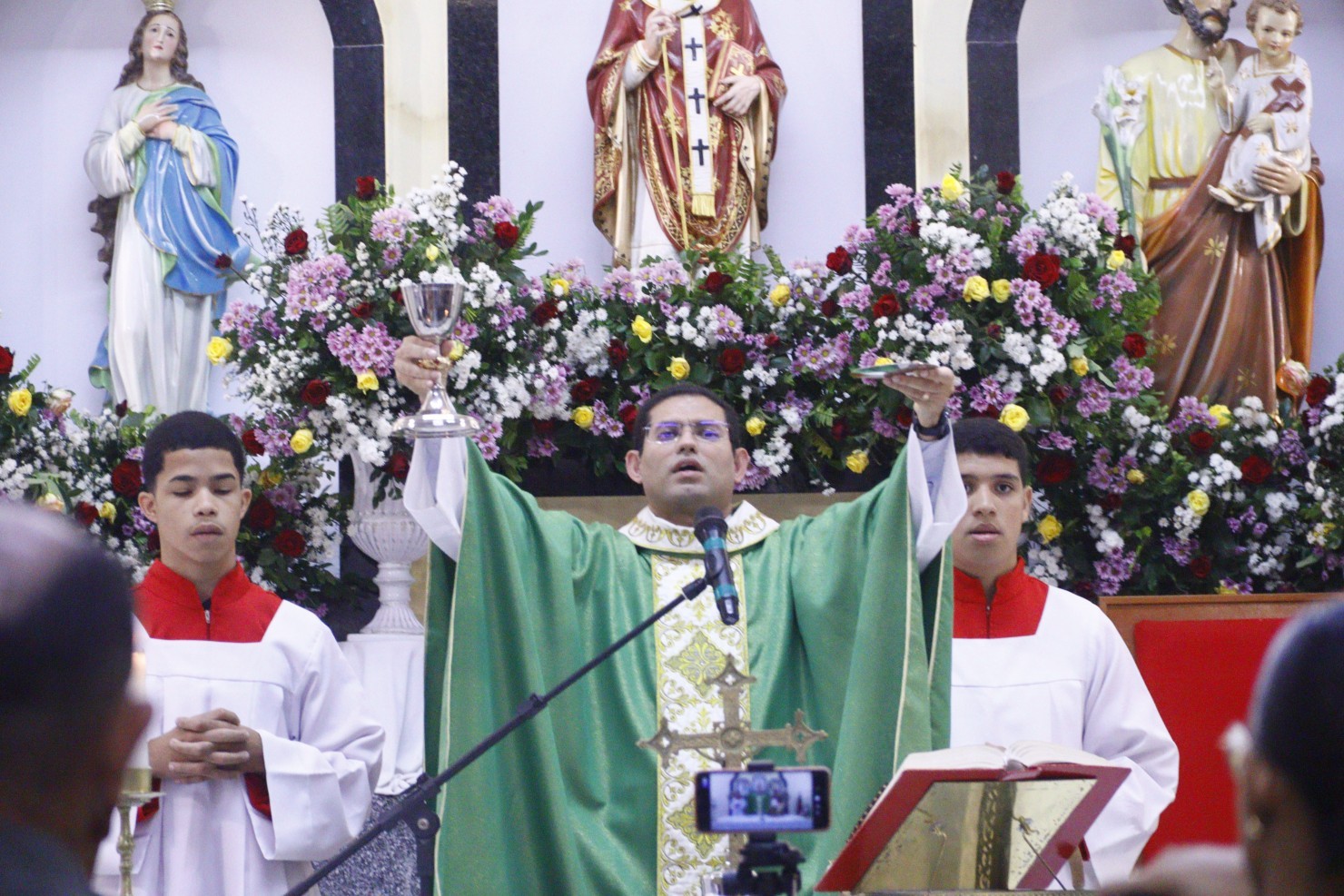 Missa em Ação de Graças celebra os 67 anos de emancipação política de Nova Floresta