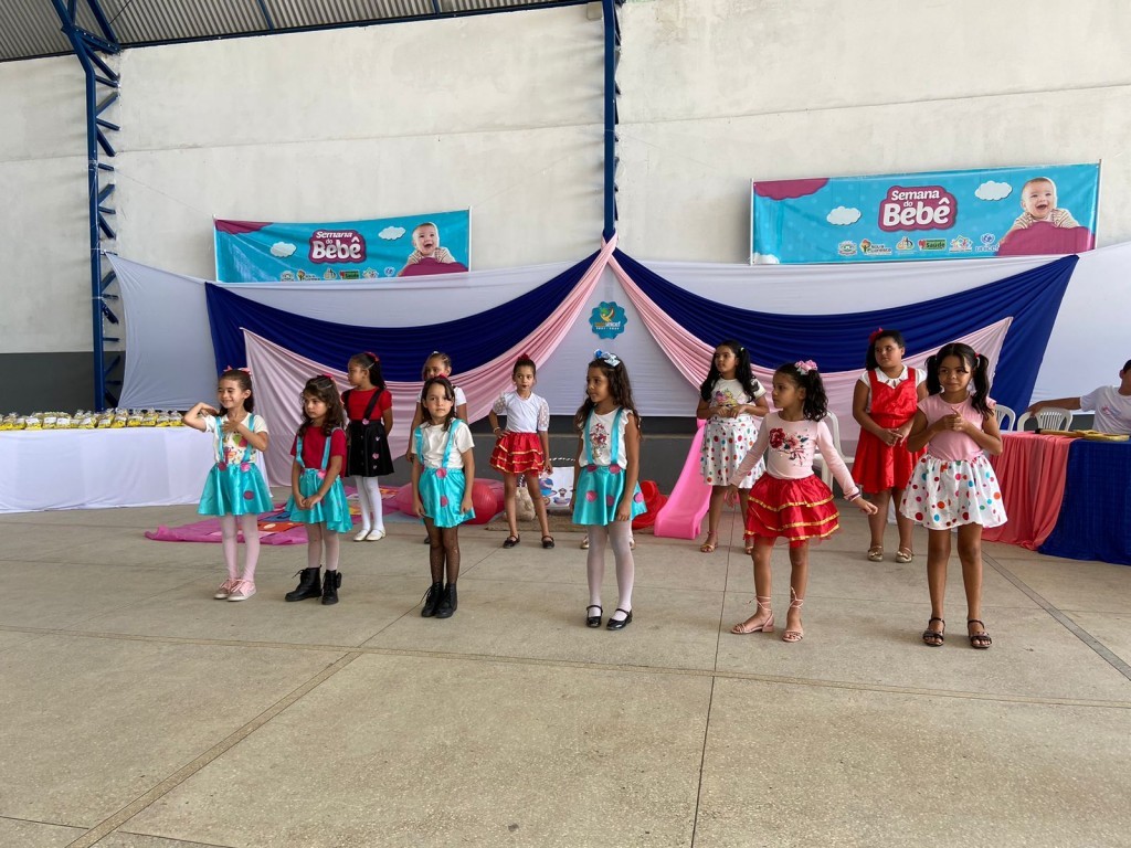 Prefeitura de Nova Floresta realiza Encerramento Semana do Bebê.
