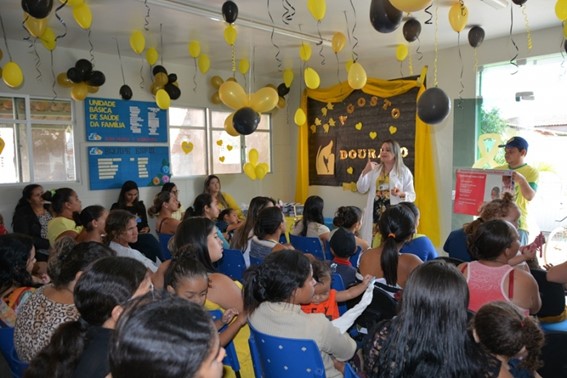 Palestra sobre o Agosto Dourado.