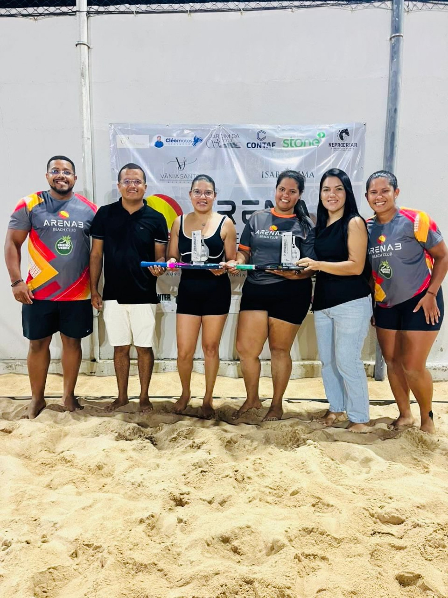 1º Campeonato Municipal de Beach Tennis movimenta programação esportiva dos 67 anos de Nova Floresta