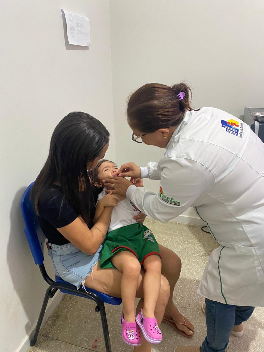 Prefeitura de Nova Floresta realiza vacinação nas Escolas do Municipio