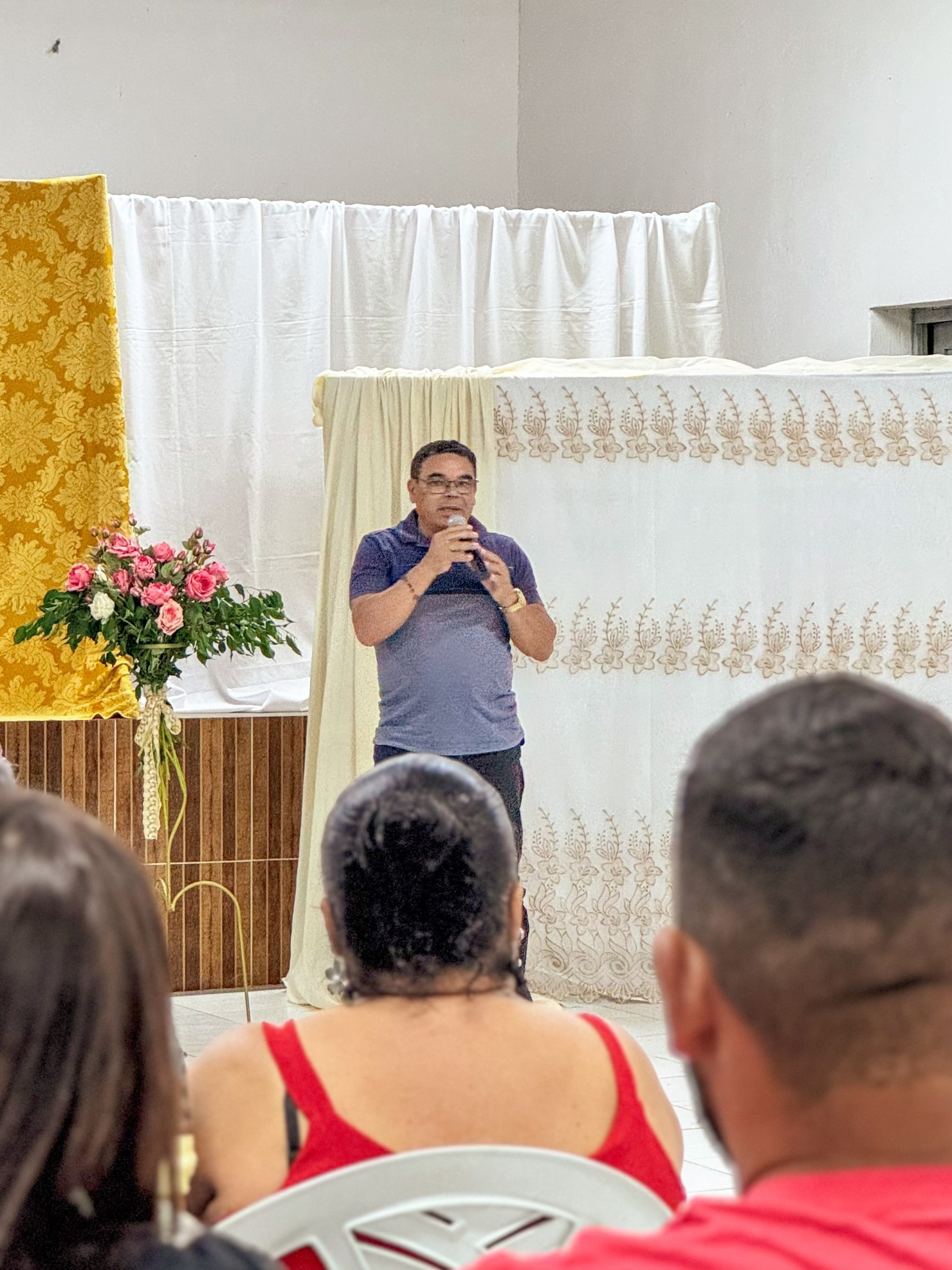 Reunião preparatória reúne casais participantes do Casamento Social 2025